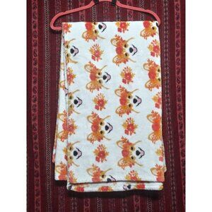 Sleeping Partners Plush Blanket Throw Dog-print Soft 50" x 70" puppy dog-lovers